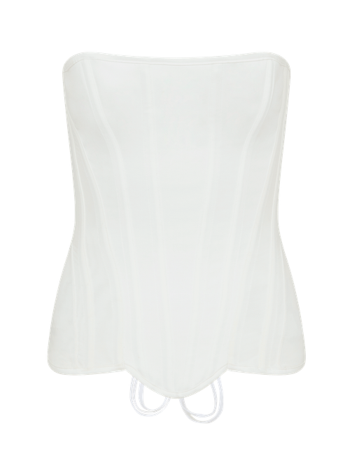 Scarlie Corset White | Agent Provocateur