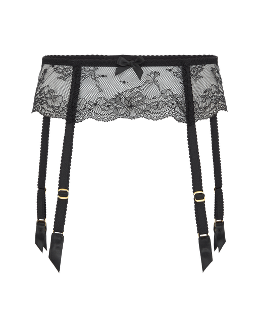 Isedora Suspender Black | Agent Provocateur