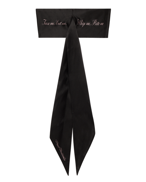 Tease Me Cuffs Black/Baby Pink | Agent Provocateur