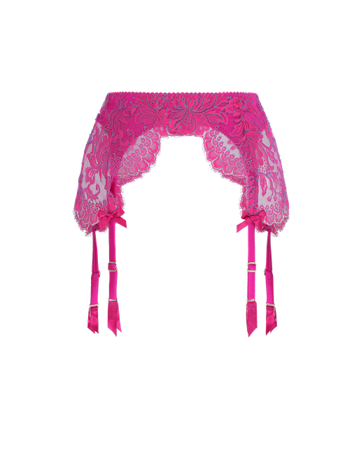 Emiliana Suspender Magenta/Blue | Agent Provocateur