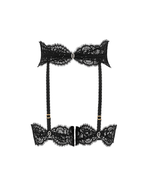Jewlie Suspender Black | Agent Provocateur