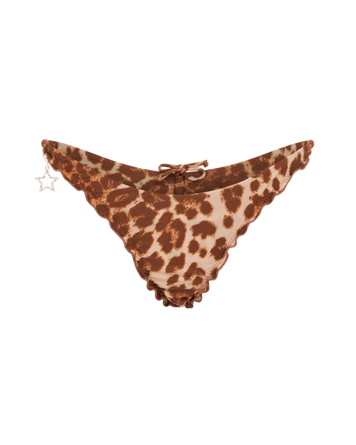 Berry Bikini Bottom  Leopard | Agent Provocateur