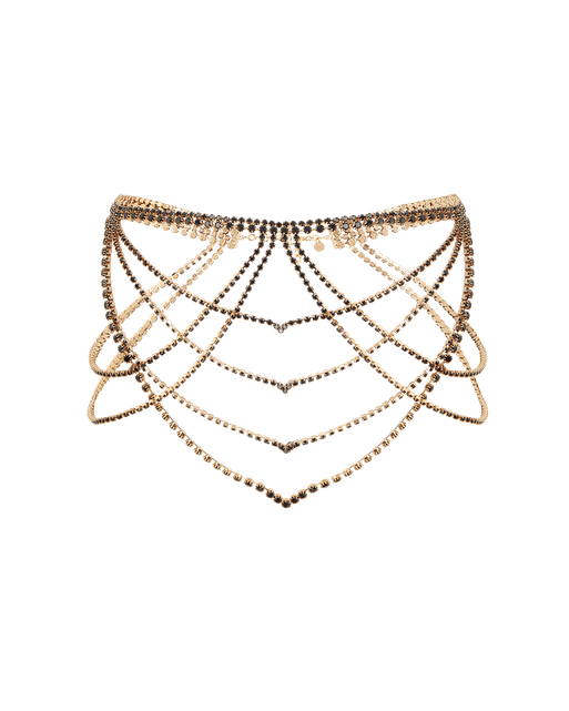 Carllina Belt Black/Gold | Agent Provocateur