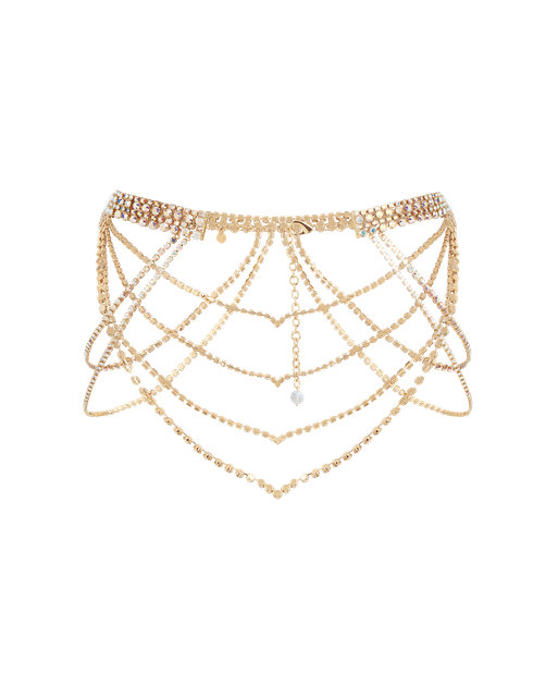 Carllina Belt Iridescent/Gold | Agent Provocateur