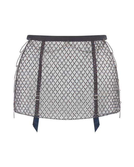 Chrystelle Suspender Silver | Agent Provocateur