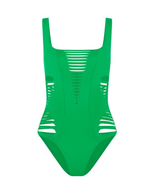 Dakotta Swimsuit  Green | Agent Provocateur