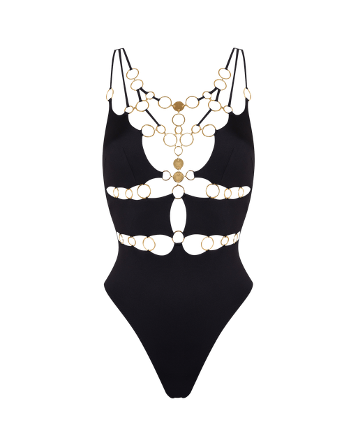 Davine Swimsuit Black | Agent Provocateur