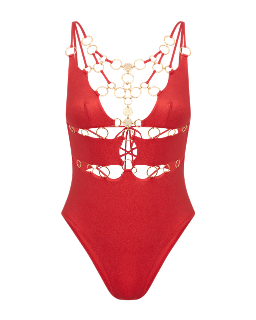 Davine Swimsuit Red | Agent Provocateur