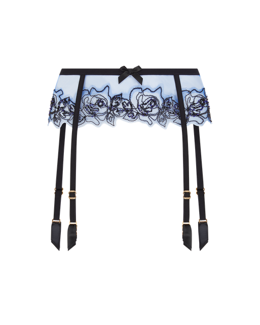 Lindie Suspender Navy/Black | Agent Provocateur