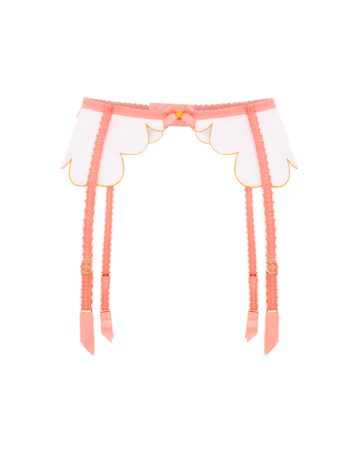 Lorna Suspender Coral | Agent Provocateur