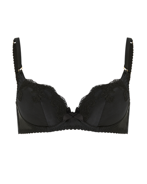 Molly Plunge Underwired Bra Black | Agent Provocateur