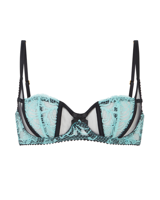 Rozlyn Balconette Underwired Bra  Mint | Agent Provocateur