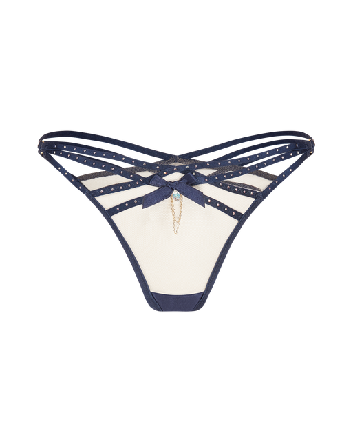 Rubi Full Brief  Nude/Navy | Agent Provocateur