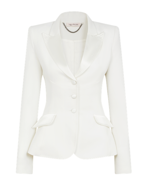 Billi Jacket  Ivory/Ivory | Agent Provocateur