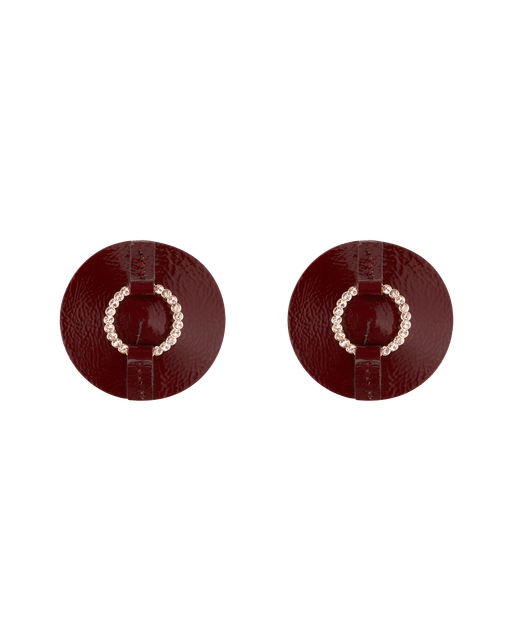 Darlina Pasties Burgundy/Gold | Agent Provocateur