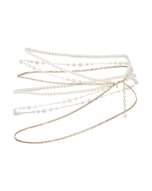 Pearlie Belt Pearl/Gold | Agent Provocateur