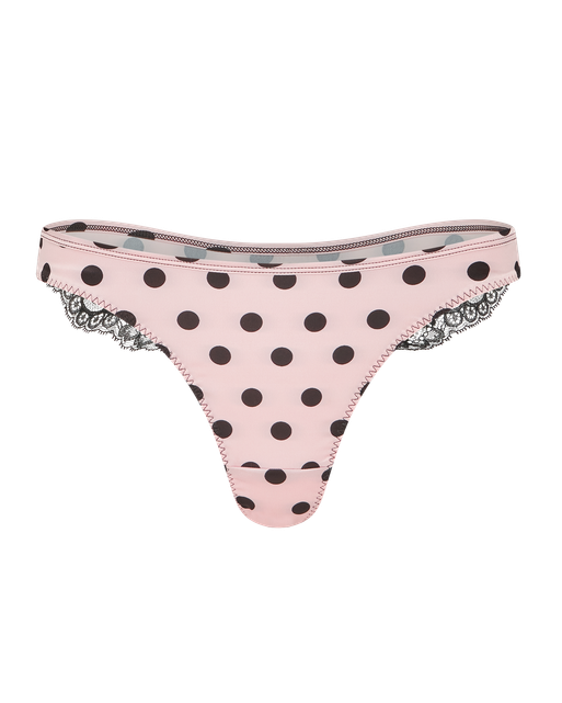 Rivere Brazilian Brief  Pink/Black | Agent Provocateur