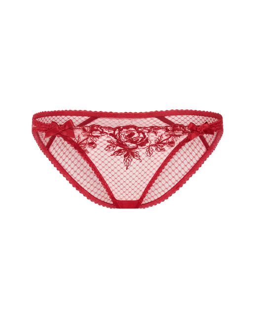 Rosia Full Brief  Burgundy | Agent Provocateur