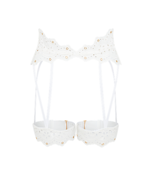 Nicoletti Suspender White | Agent Provocateur