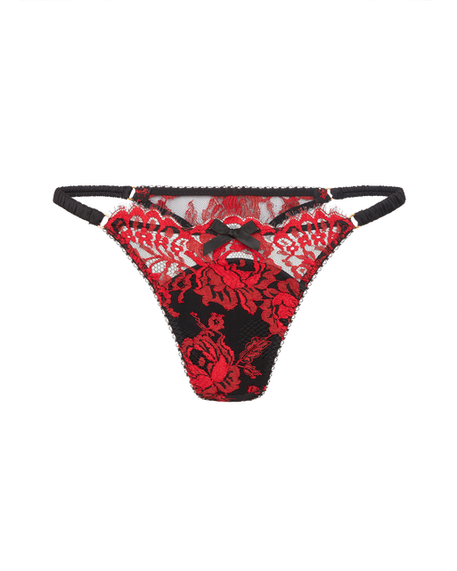 Solanna Thong Red/Black | Agent Provocateur