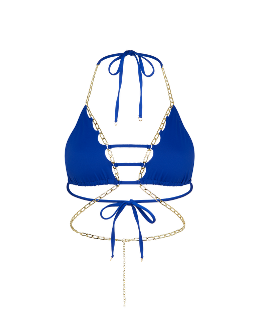 Tazzie Bikini Top Blue | Agent Provocateur