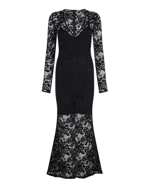 Cindee Maxi Dress Black | Agent Provocateur