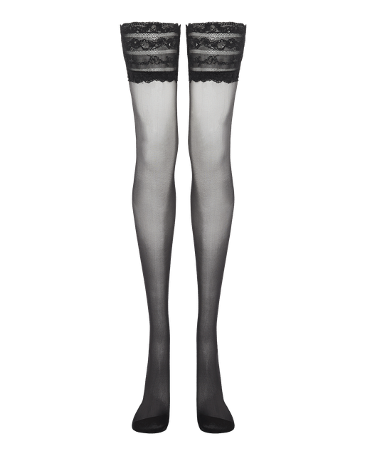 Neeve Hold Ups Black | Agent Provocateur