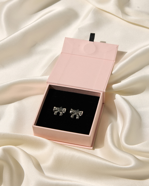 Bret Earrings Silver/Silver | Agent Provocateur