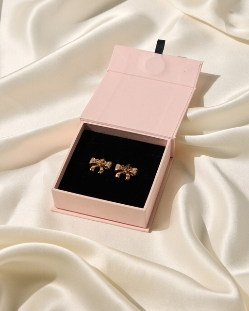 Brietta Earrings Rose Gold/Crystal | Agent Provocateur