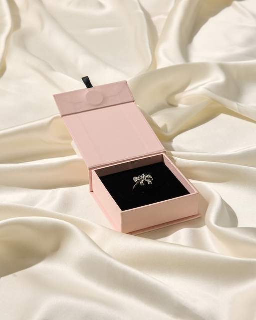 Brietta Ring Silver/Crystal | Agent Provocateur