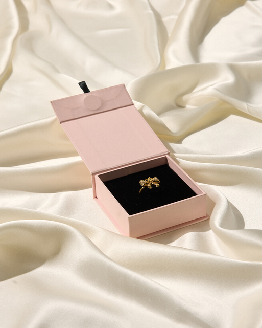 Brietta Ring Gold/Crystal | Agent Provocateur