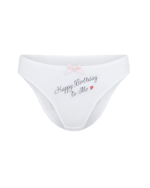 30th Gurty Brief White/Multi | Agent Provocateur