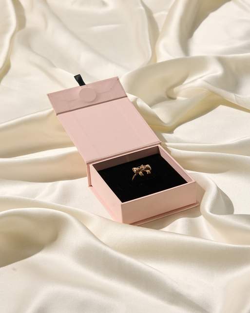 Bret Ring Rose Gold/Rose Gold | Agent Provocateur
