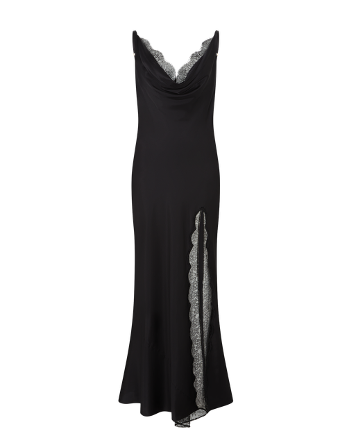 Allina Long Slip  Black | Agent Provocateur