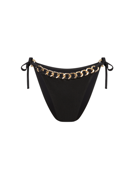 Axl Bikini Bottoms  Black/Gold | Agent Provocateur