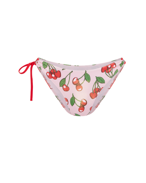 Calli Bikini Bottom Baby Pink / Red | Agent Provocateur