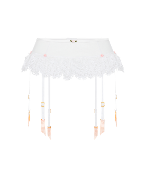 Clarissa Suspender White | Agent Provocateur
