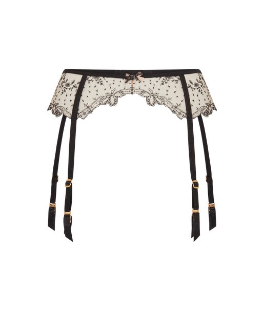 Graice Suspender Black/Sand | Agent Provocateur