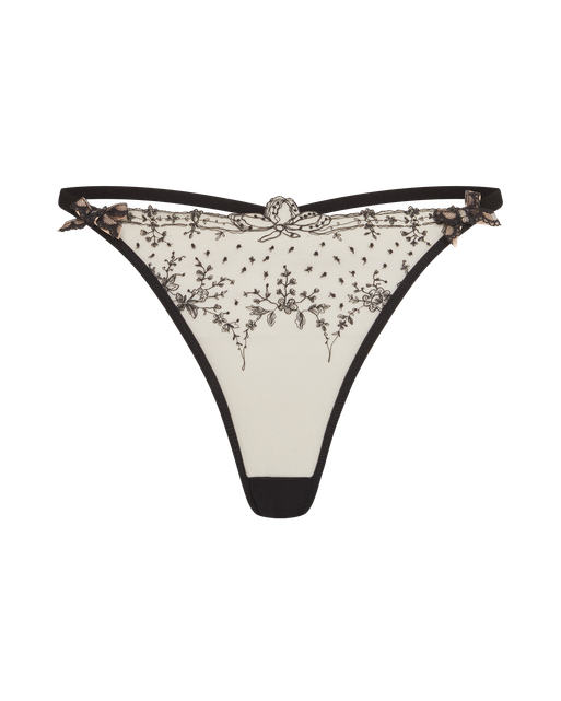 Graice Thong Black/Sand | Agent Provocateur