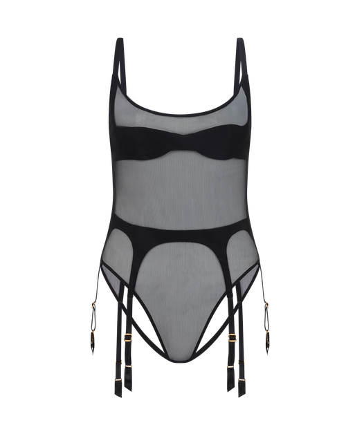 Jessah Bodysuit Black | Agent Provocateur