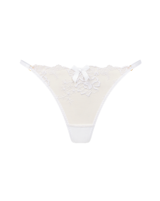 Melanie Thong White/Sand | Agent Provocateur