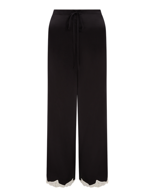 Nelle Pj Trousers Black/Ivory | Agent Provocateur