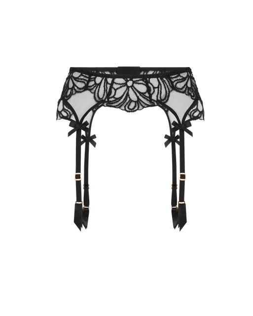 Nelle Suspender Black | Agent Provocateur