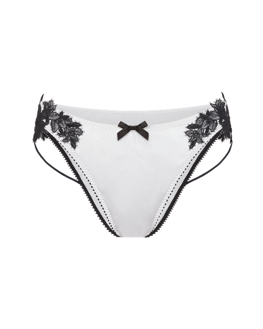 Penelopi Full Brief  Ivory/Black | Agent Provocateur