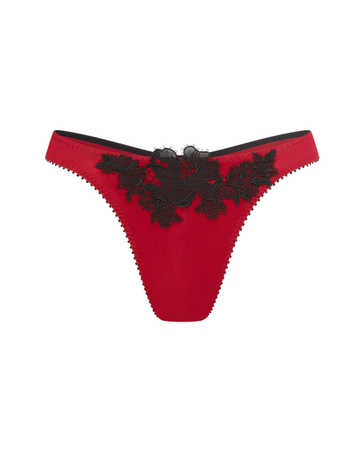 Penelopi Thong Red/Black | Agent Provocateur