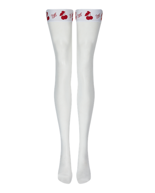 Perri Hold Ups White/Red | Agent Provocateur