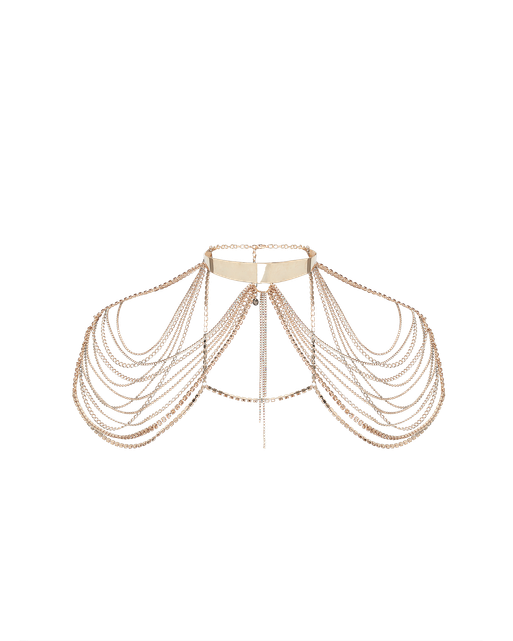 Sirenna Body Chain  Gold/Aurora Borealis | Agent Provocateur