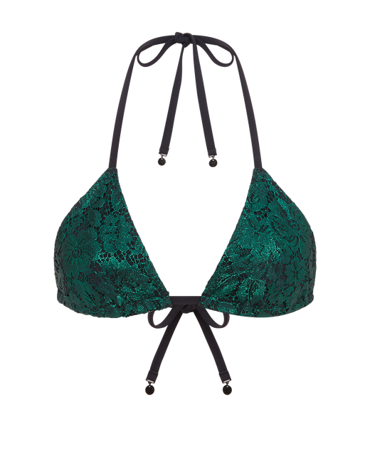 Trixa Bikini Top Green | Agent Provocateur