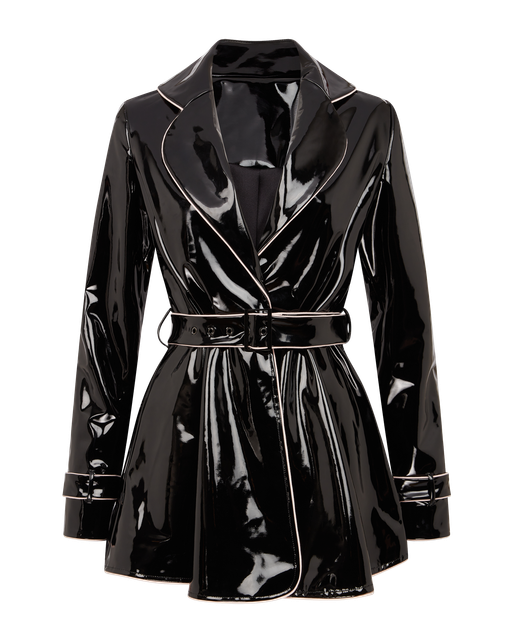 Kendra Short Coat Black | Agent Provocateur