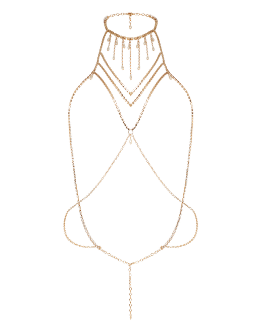 Anjali Chain Bra Gold/Crystal | Agent Provocateur